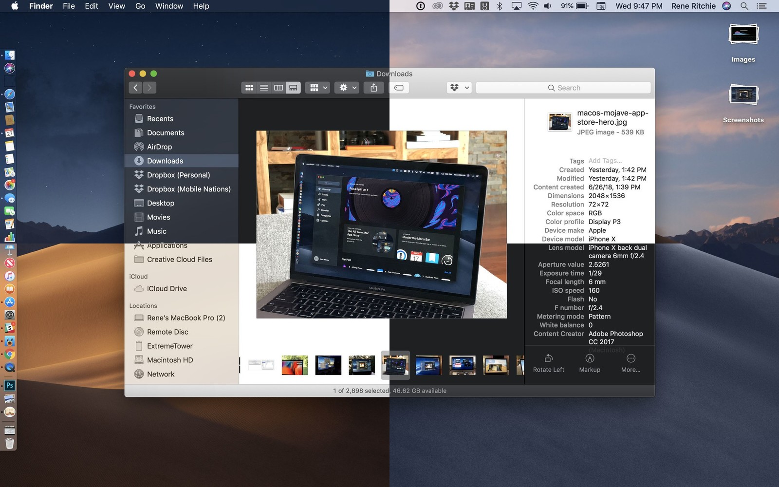 mac mojave dark mode for powerpoint